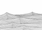Waves Line Drawing Print, Minimalist Sea Art Print | Prints by Carissa Tanton. Item composed of paper