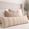 Wychmere Oversized Lumbar Pillow Cover — Textured Neutral Co | Pillows by Busa Designs