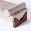 V Day Bed Sheepskin | Work by District Loom