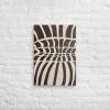 Canvas Print - Optical Web - Op Art Black & White Illusion | Work by Eman's Gallery