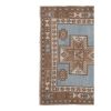 Low Pile Muted Carpets, Turkish Oushak Wool Rugs | Area Rug in Rugs by Vintage Pillows Store. Item made of cotton & fiber