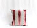 Red Stripes Oyster | Decorative Objects by Kerry & Clyde, LLC ,  Jill Fulton, Artist and Owner