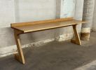 Handmade Solid Wood Desk – Modern Sofa Table, Custom Dimensions | Tables by Marco Bogazzi