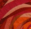 Protea Allegro ORIGINAL textile painting | Wall Hangings by Liberty Worth. Item composed of wood and fabric in contemporary or eclectic & maximalism style