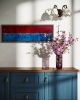 DRIFT | 100x30 | Oil And Acrylic Painting in Paintings by Lara Spadetto Art