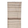 Mid Century Turkish Long Kilim Runner with Modern Design | Runner Rug in Rugs by Vintage Pillows Store. Item composed of fiber