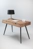 Solid Walnut Wood Desk | Tables by Manuel Barrera Habitables. Item made of walnut
