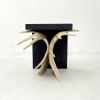 Moose Antler End Table | Tables by Farmhaus + Co.. Item composed of wood