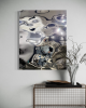 Aqua High Wave Wall Décor Silver | Decorative Objects by PlusObject