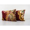 Turkish Velvet Pillow - Set of Two | Cushion in Pillows by Vintage Pillows Store