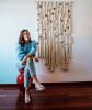 Wall Art Fiber Art | Macrame Wall Hanging in Wall Hangings by Ranran Design by Belen Senra. Item composed of cotton and fiber