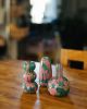 Glass Blown Bedrock Mini Vase | Vases & Vessels by Maria Ida Designs. Item made of glass compatible with mid century modern and contemporary style