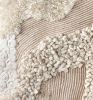 Ivory Textured Wool & Jute Wall Hanging | Neutral Boho Fiber Art | Modern Handmade Wall Decor | Macrame Wall Hanging in Wall Hangings by Swiflo