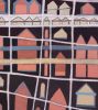 Little Pink Huts | Paintings by Sorelle Gallery. Item composed of canvas