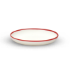 Ligne Medium Plate | Dinnerware by Tina Frey. Item composed of ceramic and synthetic