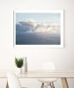 Coastal wall art, "Clouds over the Ionian Sea" photograph | Photography by PappasBland. Item composed of paper in minimalism or contemporary style