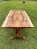 Bookmatched spaulted hickory dinning table! | Dining Table in Tables by Pelican State Woodworks