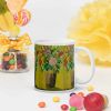 Coffee  Mug - Jubilee - Impressionist Floral Still Life Art | Work by Eman's Gallery