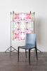 Lesson No. 10, Fuchsia | Fabric in Linens & Bedding by Philomela Textiles & Wallpaper. Item made of canvas
