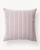 Recycled Stripe Lumbar Pillow - Lilac | Pillows by MINNA