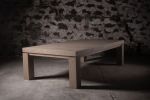 Black Oak and Teak, Dining / Ping Pong Table & Benches | Dining Table in Tables by NO AGE FURNITURE STUDIO