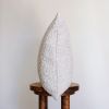 Cream and Beige Embroidered Stitch on Linen Pillow 18x18 | Pillows by Vantage Design