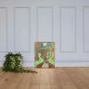 Canvas Print - Fragmented Soul - Cubist Figure Portrait | Work by Eman's Gallery