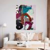 Garnet & Ruby | Mixed Media in Paintings by Nicole Simms