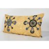 Suzani Body Pillow Fashioned from a Tashkent Suzani, Extra L | Cushion in Pillows by Vintage Pillows Store