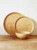Set of 2 Place Settings in Dijon | Plate in Dinnerware by Barton Croft. Item made of stoneware works with country & farmhouse & japandi style