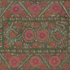 Green Tribal Suzani Wall Hanging Decor, Suzani Silk Suzani | Tapestry in Wall Hangings by Vintage Pillows Store. Item composed of cotton & fiber
