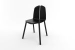 Noa Chair | Dining Chair in Chairs by Tronk Design. Item made of oak wood with steel