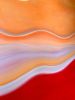 Flow State - 30x30" oil on canvas - Abstract Ocean and Sun | Oil And Acrylic Painting in Paintings by Amy Straley