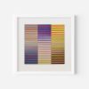 Purple and Yellow Colour Study Painting | Collage in Paintings by Amelia Coward