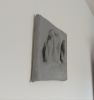 Comfort Zone Mini #02 — Strukturbild Grau | Wall Sculpture in Wall Hangings by Reyku