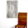 Haussmann® Wood Phuying (Woman) 24 x 36 in H Agate Grey | Engraving in Art & Wall Decor by Haussmann®
