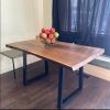 Kitchen Dining Table | Tables by Ironscustomwood. Item made of walnut