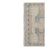 Distressed Low Pile Rug Turkish Yastik Rug 1'10" X 2'11" | Area Rug in Rugs by Vintage Pillows Store. Item made of wool with fiber