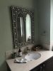 Bone Inlay Mirror Moroccan Arch Wall Mirror Bathroom Vanity Decor | Decorative Objects by IKKAZA