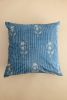 Ink Garden Indigo Block Print Pillow | Pillows by Ninéh