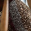 Italian Stripe Wool Boucle Lumbar 19x25 | Pillows by Vantage Design