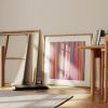 Irregular Bright Stripe Colour Study Painting | Collage in Paintings by Amelia Coward