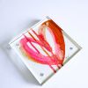 High Voltage - Acrylic Heart Block Painting | Paintings by carrie song