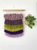Woven wall tapestry | Wall Hangings by Awesome Knots. Item made of wood & cotton compatible with boho and contemporary style