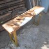 Walnut Console Table | Tables by Ironscustomwood