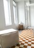 Rustic Checkered Handwoven Area Rug | Rugs by Mumo Toronto Inc. Item made of fabric