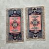 Turkish Small Yastik Rug - a Pair | Area Rug in Rugs by Vintage Pillows Store