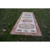 Vintage Turkish Oushak Hand-Knotted Runner With Neutral | Area Rug in Rugs by Vintage Pillows Store. Item composed of cotton