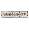 Hand-Knotted Kurdish Undyed Wool Runner Rug 2'9" X 11'1" | Rugs by Vintage Pillows Store. Item made of cotton & fiber