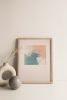 Together 12"x11" Paper | Oil And Acrylic Painting in Paintings by Ella Friberg. Item made of paper works with contemporary & modern style